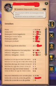 CONTA 6.6 BN + premium de 30 dias + skins+ ilha premium - Albion Online