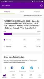 Internet movel ilimitada Vivo - Others