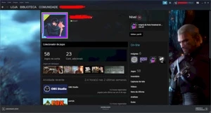 VENDO CONTA STEAM 58 JOGOS