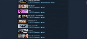 VENDO CONTA STEAM 58 JOGOS