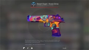Desert Eagle | Ocean Drive - FT - Counter Strike CS
