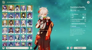Conta Genshin Impact | Raiden + Kazuha + Yelan |