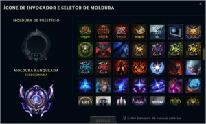 Conta Diamante IV - Full Champions - 617 Skins (6Prestigios) - League of Legends LOL