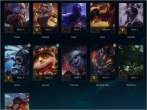 CONTA GOLD 1 SOLO DUO - League of Legends LOL