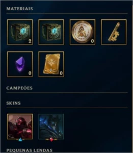 CONTA GOLD 1 SOLO DUO - League of Legends LOL