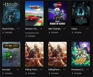 CONTA STEAM + EPIC GAMES COM 43 JOGOS STEAM E 53 EPIC GAMES - Outros