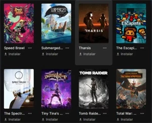 CONTA STEAM + EPIC GAMES COM 43 JOGOS STEAM E 53 EPIC GAMES - Outros