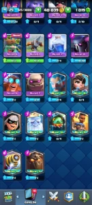 Conta de Clash Royale Com 10 lendárias, 4700 troféus, barato