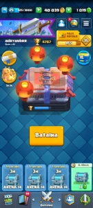 Conta de Clash Royale Com 10 lendárias, 4700 troféus, barato