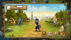 Reroll Summoners War lvl10 com Ninja Dark - Han + Galleon