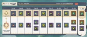 GENSHIN IMPACT / AR 55 / 11 SSR (TOTAL) + Todos os SR.