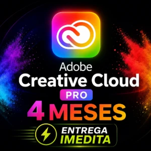 Adobe Creative Cloud PRO 4 MESES | 30 dias de garantia  - Assinaturas e Premium