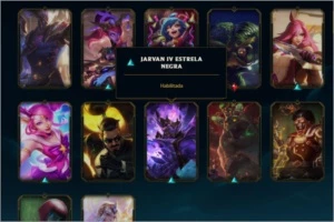 CONTA MD10 100+SKINS/CHAMPS  SMURF 10K EA - League of Legends LOL
