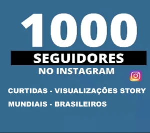 Seguidores Instagram, Curtidas, Visualizações (Mundiais/Br) - Redes Sociais