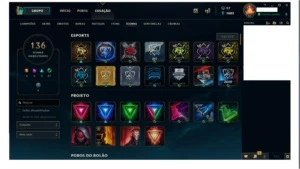 Conta League of Legends LOL