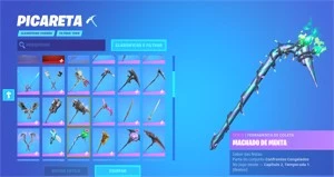 Conta de Fortnite+Minty+124 skins + Epic com GTA E RED DEAD