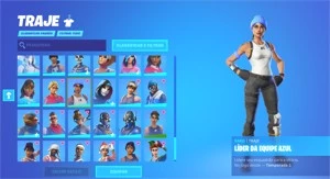 Conta de Fortnite+Minty+124 skins + Epic com GTA E RED DEAD