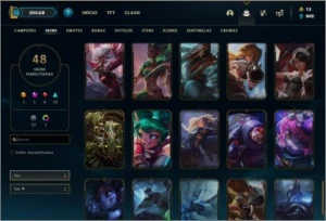 Conta Platina 4 - League of Legends LOL