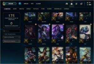 Conta Platina 4 - League of Legends LOL