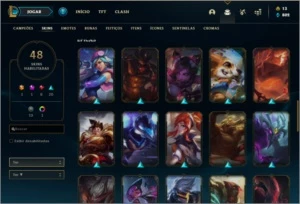 Conta Platina 4 - League of Legends LOL
