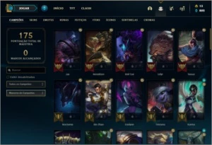 Conta Platina 4 - League of Legends LOL