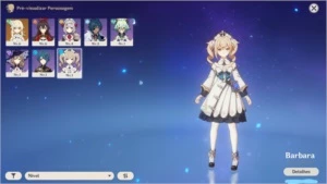 GENSHIN IMPACT - BARBARA, Noelle +x2 Constelação