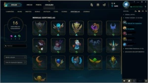 Conta borda gold 97 champ + 111skins+100icones+ 5 skins gold - League of Legends LOL