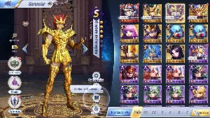 A146 (SERVIDOR ATUAL)Éscarlate de Escorpião+Defteros+Oneiros - Saint Seiya Awakening SSA