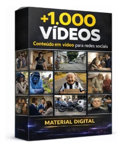 Pack + De 1.000 Vídeos Viralizantes - Turbine suas vendas - Outros