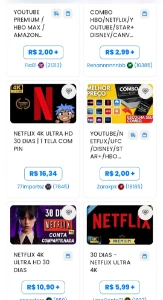Netflix para revenda - Assinaturas e Premium