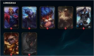 Conta LOL 77 skins nv 295 - League of Legends