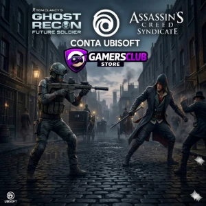 CONTA UBISOFT - SUA PRA SEMPRE