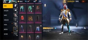 Conta de free fire muito barata