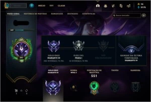CONTA LOL PLATINA 3 + 148 SKINS + PODE TROCAR EMAIL. - League of Legends
