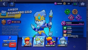 Conta Brawl Stars Antiga E Gemada 34K De Troféus 77 Brawlers