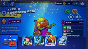 Conta Brawl Stars Antiga E Gemada 34K De Troféus 77 Brawlers