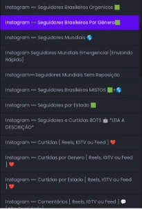 Seguidores para redes sociais, cada 1000 por 4,00
