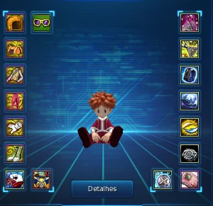 Conta End Game 7 Rank U LADMO ALPHA!!! - Digimon Masters Online