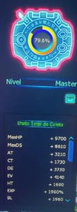 Conta End Game 7 Rank U !!! - Digimon Masters Online DMO