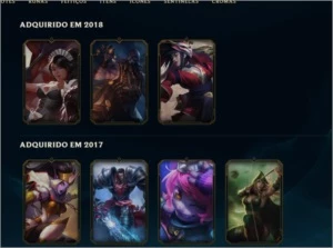 Vendo Conta LoL prata com email de criaçao - League of Legends