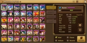 Conta Mid Game 15 Nat5 (Isis Nat5 LD) - Summoners War