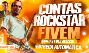 Rockstar Licenciada Pra Fivem Full Acesso (Entrega Imediata) - GTA