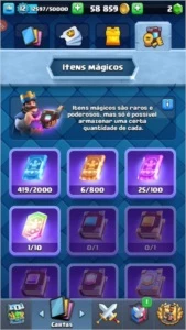 Conta Clash Royale Nível 12 + brinde cv 5 no clash of clans