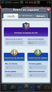 Conta Clash Royale Nível 12 + brinde cv 5 no clash of clans