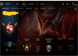 Conta lol Gold 4 - League of Legends
