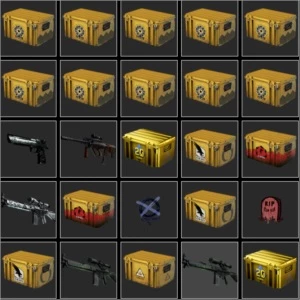 Conta CSGO 1400HRS  PRIME LEVEL 20 GC +500R$ EM SKINS +Jogos - Counter Strike