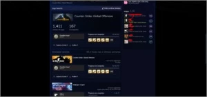 Conta CSGO 1400HRS  PRIME LEVEL 20 GC +500R$ EM SKINS +Jogos - Counter Strike