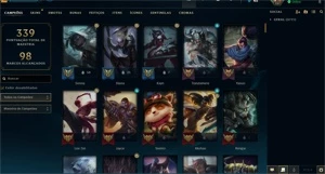 Vendo conta de lol (valor DESAPEGO) - League of Legends