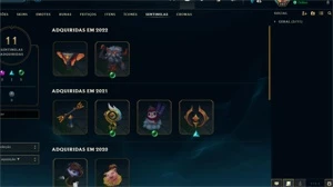 Vendo conta de lol (valor DESAPEGO) - League of Legends
