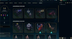Vendo conta de lol (valor DESAPEGO) - League of Legends